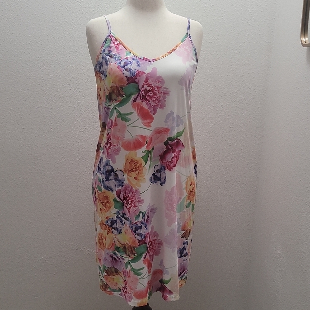 Johnny Was Silk Floral Dress - Picture 6 of 9